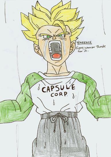 SSJ Chibi Trunks Crying