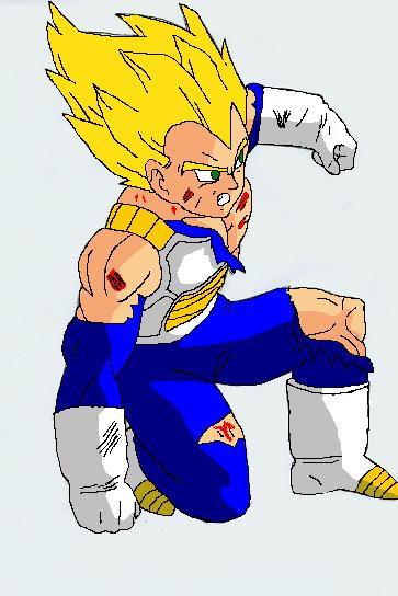 Re-entered Battler Ravished Vegeta