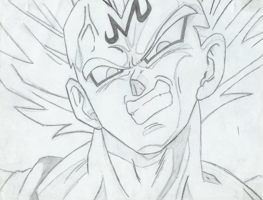 Pissed Vegeta