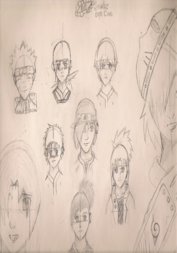 All My Characters Plus Naruto