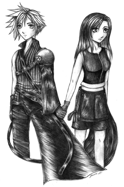 Cloud And Tifa