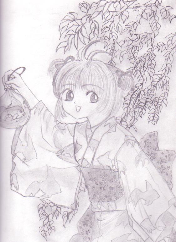 New Year's Kimono Sakura