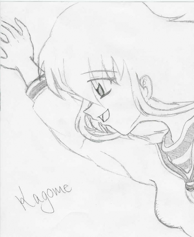 Kagome Falling From The Well