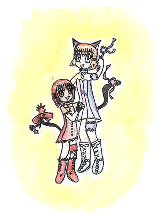 Mew Kiichigo And Nikki In Color