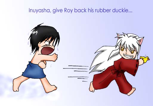 Roy Chases Inuyasha