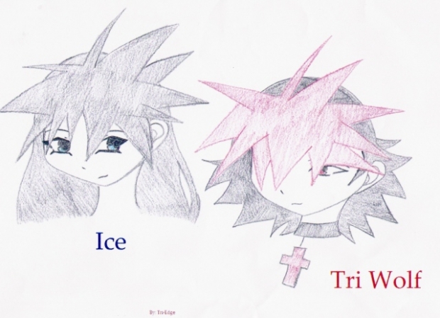 Ice And Tri Wolf (human From)