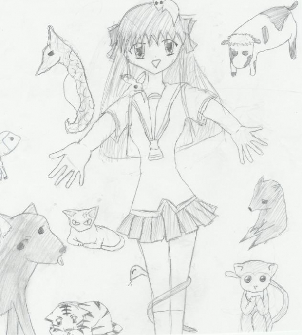Tohru And Her Animal Friends