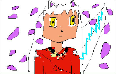 Inuyasha With Cherry Blossoms