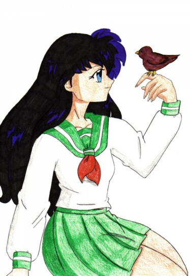 Kagome & Her Birdie