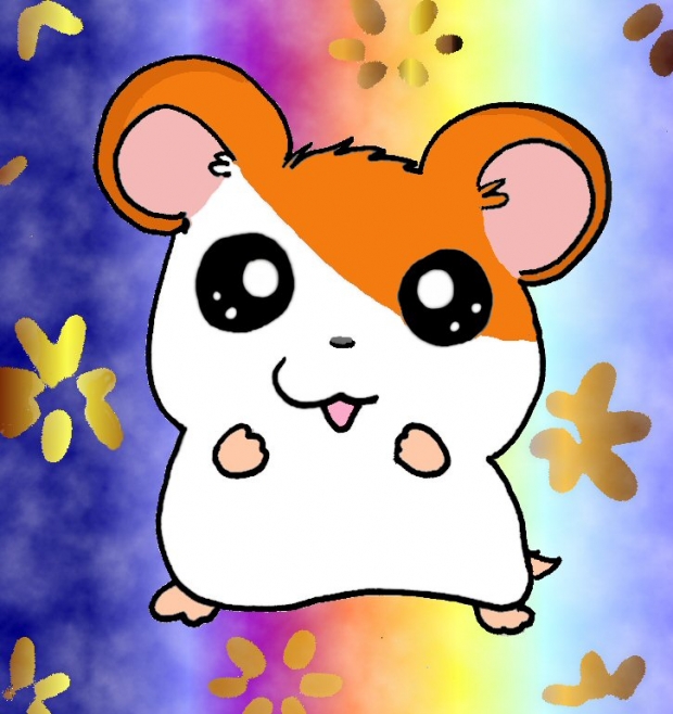 Coloured Hamtaro