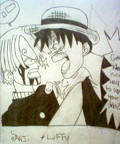 Sanji And Luffy