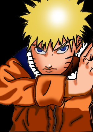 Angry Naruto (coloured2)