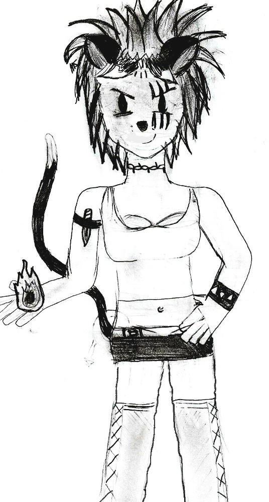 Littlenaru As A Kat Demon