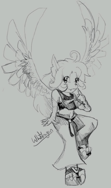 lil' harpy sketch