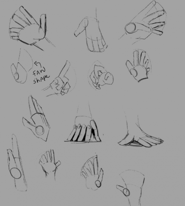 hand sketches