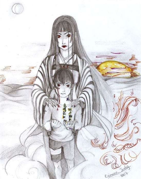 Sakura And A Yung Haku