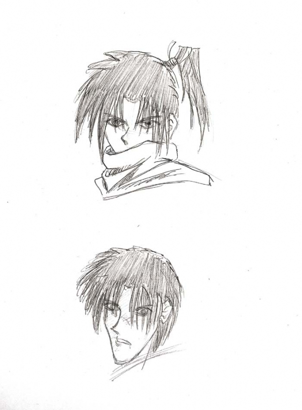 Aoshi Sketches