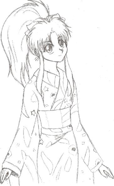 Botan In A Kimono