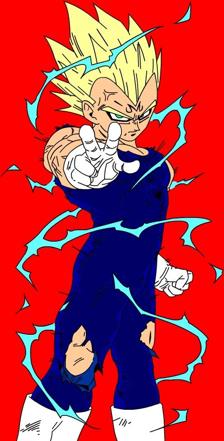 Majin Vegeta's Atomic Blast