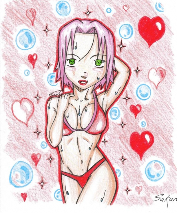 Sakura In A Bikini