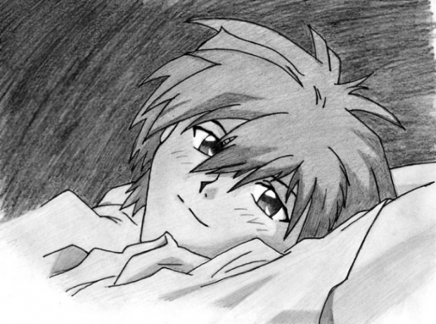 Kaworu...in Bed