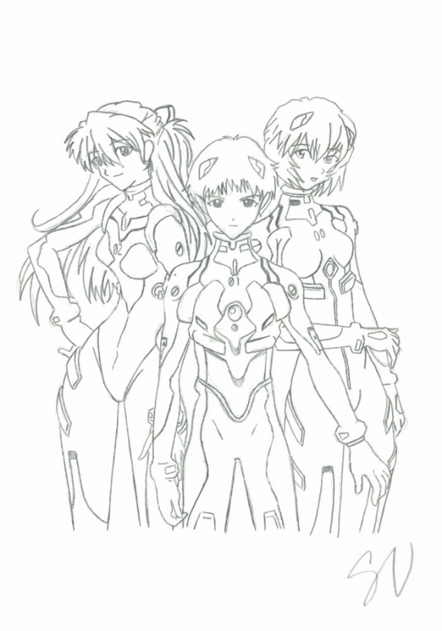 Pilots Of Evangelion