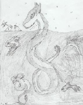 My Version Of A Sea Serpent!!