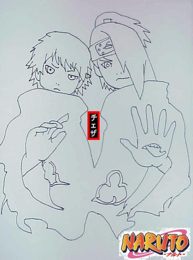 Sasori & Deidara Outline