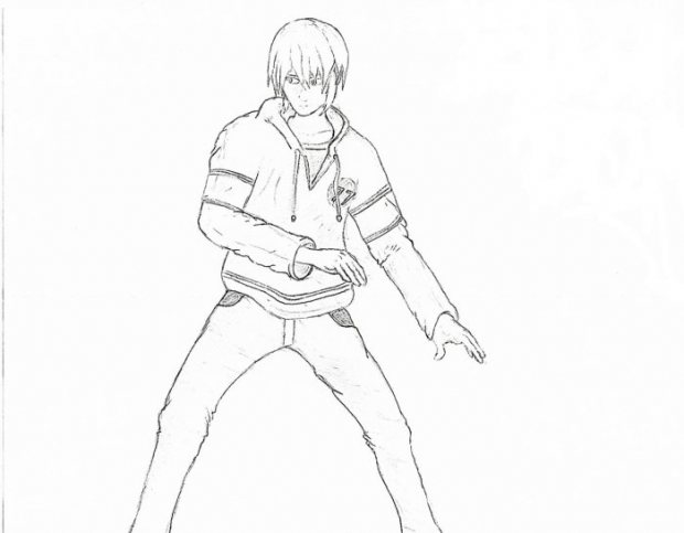 Elliot Of Dead Or Alive 4 (sketch)