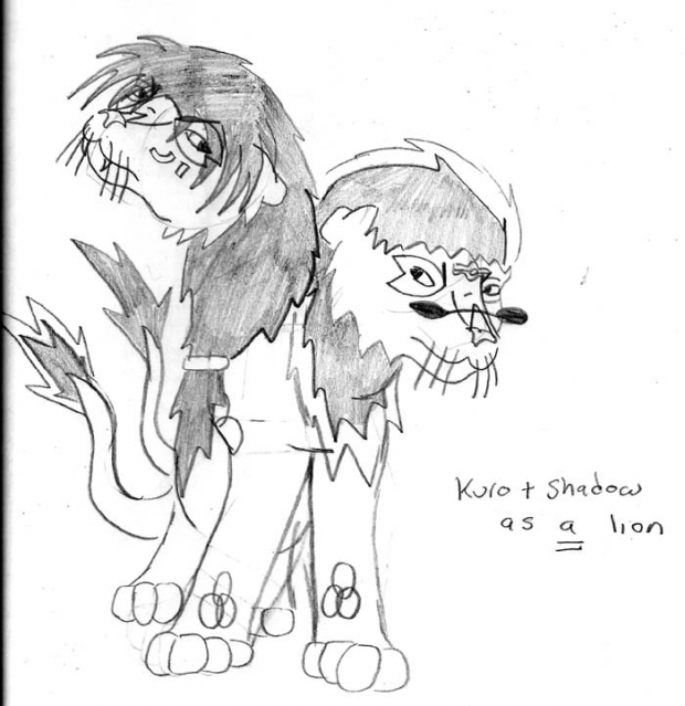 Kuro&amp;shadow As A Lion