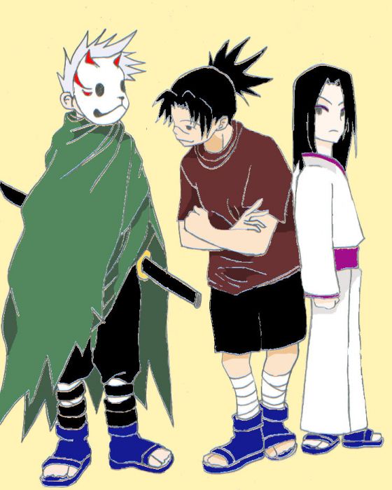 Kakashi, Iruka, And Orocihmaru