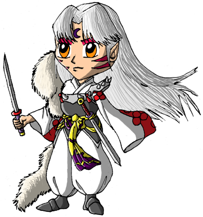 Sesshomaru (colored)