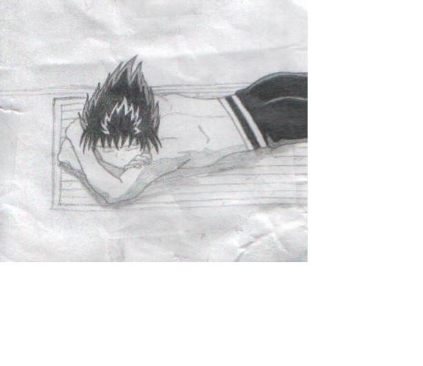 Sleeping Hiei