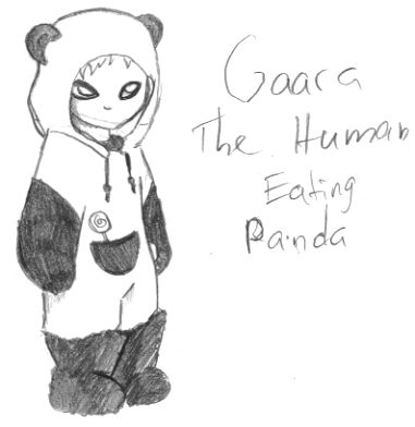 Gaara The Human Eating Panda