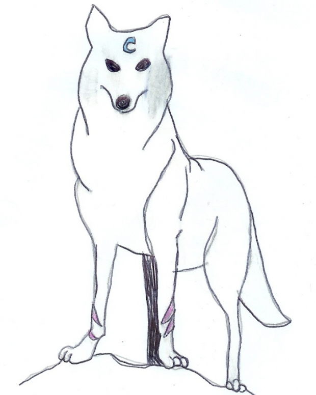 Sesshy As A Wolf