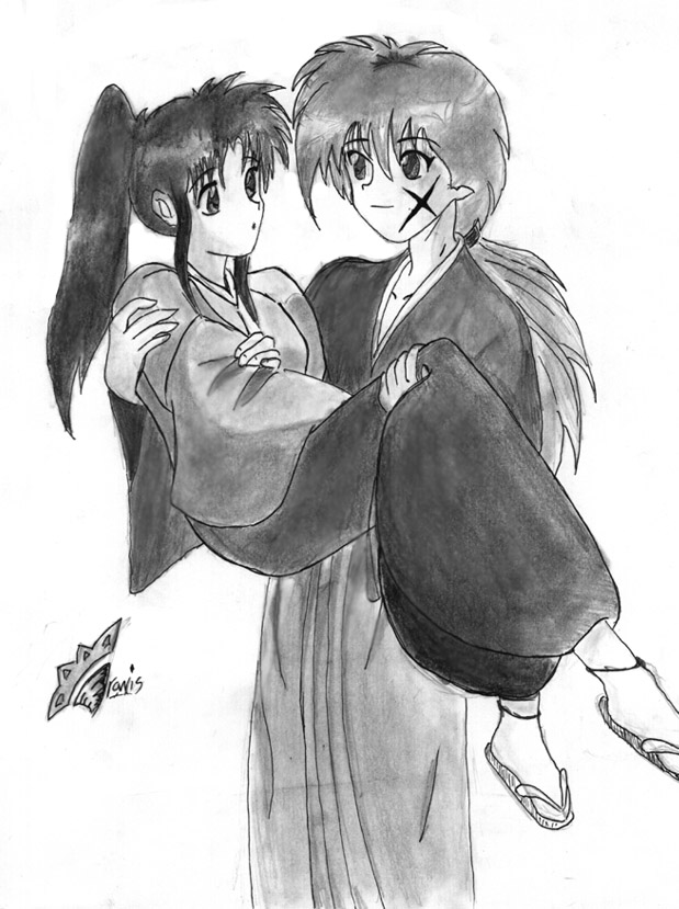 Kenshin and Kaoru