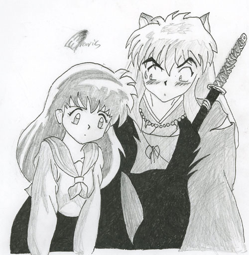 Inuyasha Blushing