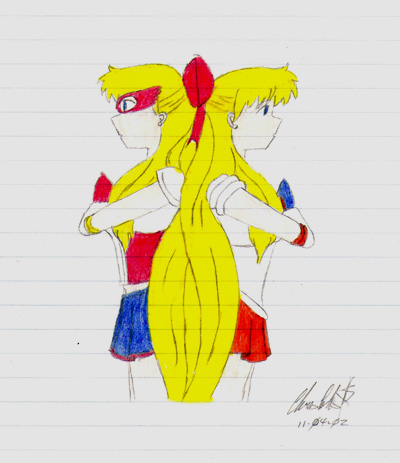 Sailor Venus And Sailor V