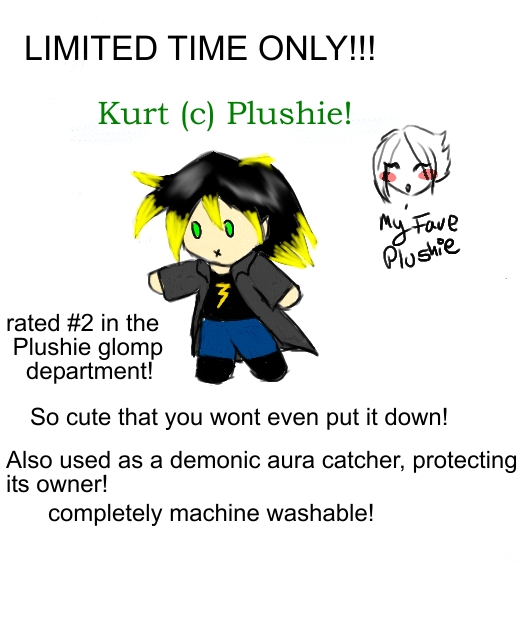 Kurt Plushie!