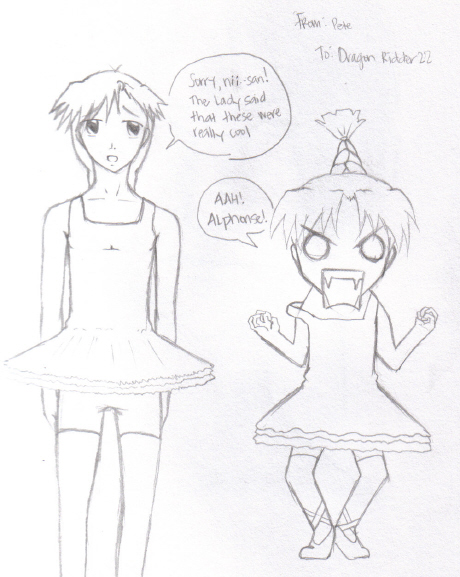 Edward And Aged  Alphonse In Tutus