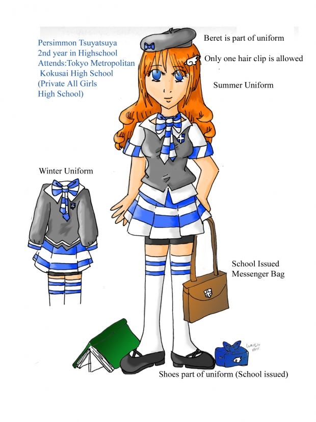 I like a girl in uniform--school uniform!