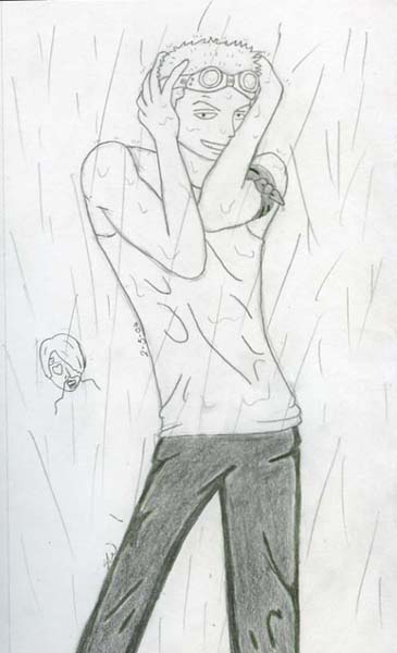 Zoro In The Rain