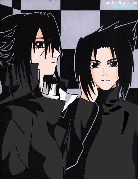 Itachi & Sasuke: In Black