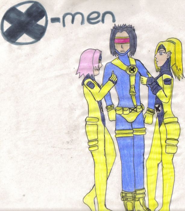 X-men: Naruto Style