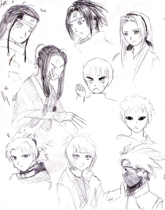 Totally From Memory Naruto People