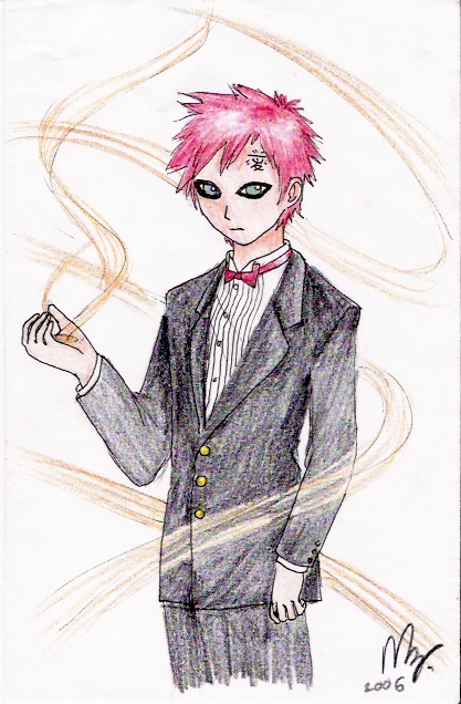 Gaara In A Tux