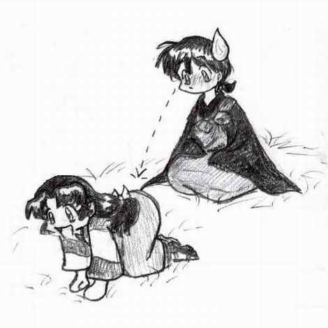 Chibi Sango & Miroku