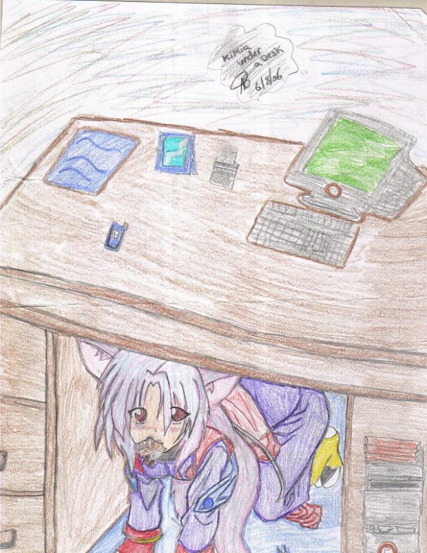 Under A Desk