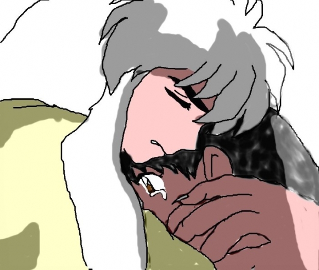 Inuyasha Hugs Kagome