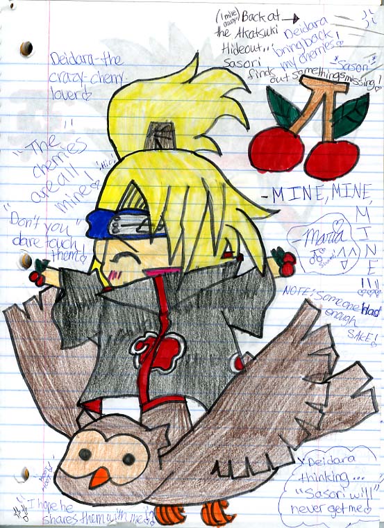 Deidara The Cherry Snatcher